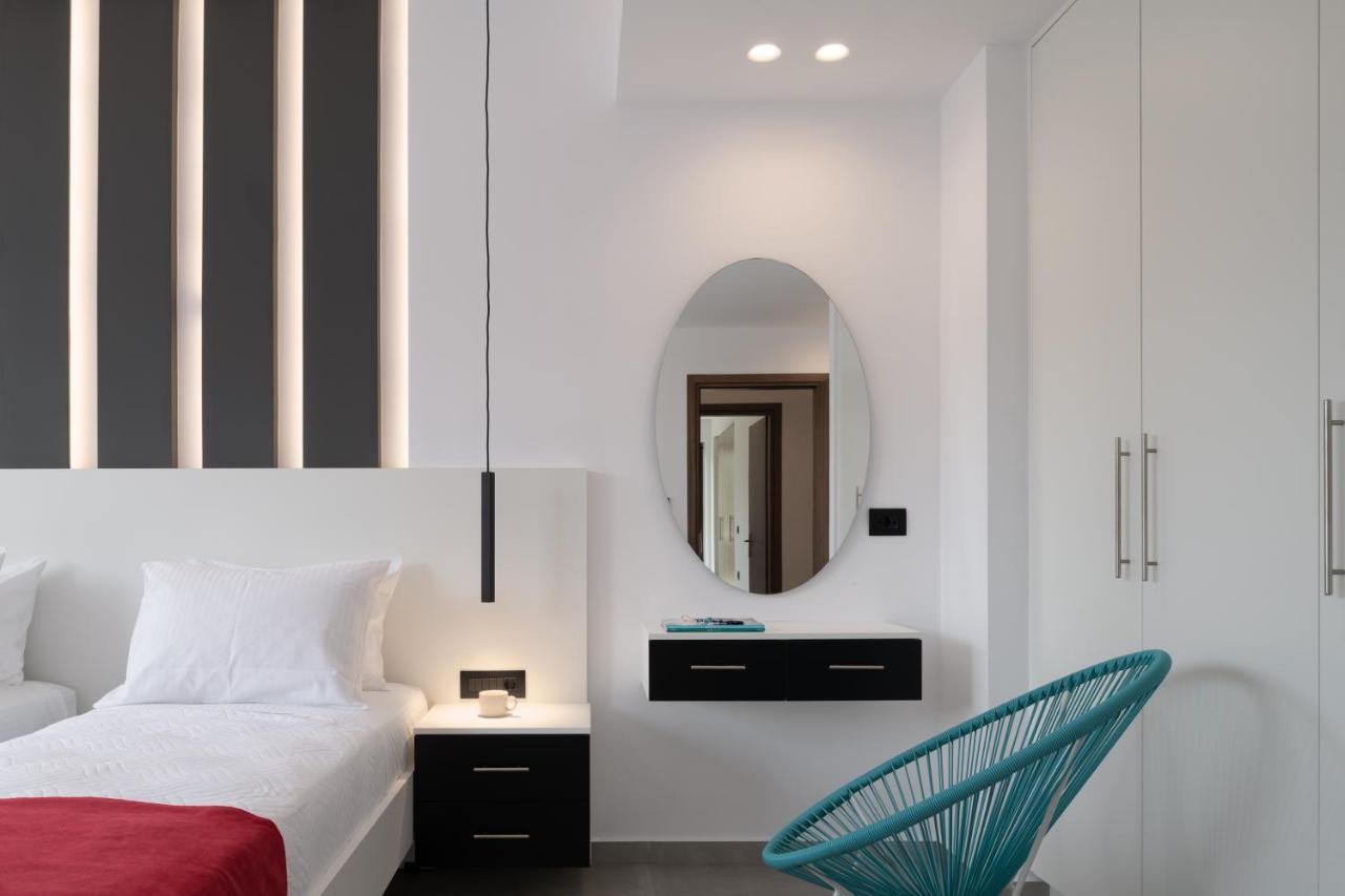 O-Cyanea Villa With Heated Pool Kournás 외부 사진