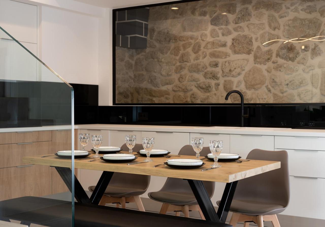 O-Cyanea Villa With Heated Pool Kournás 외부 사진